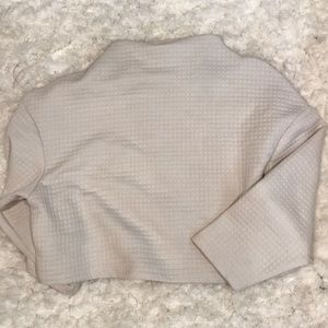 Zara cream with high neck top